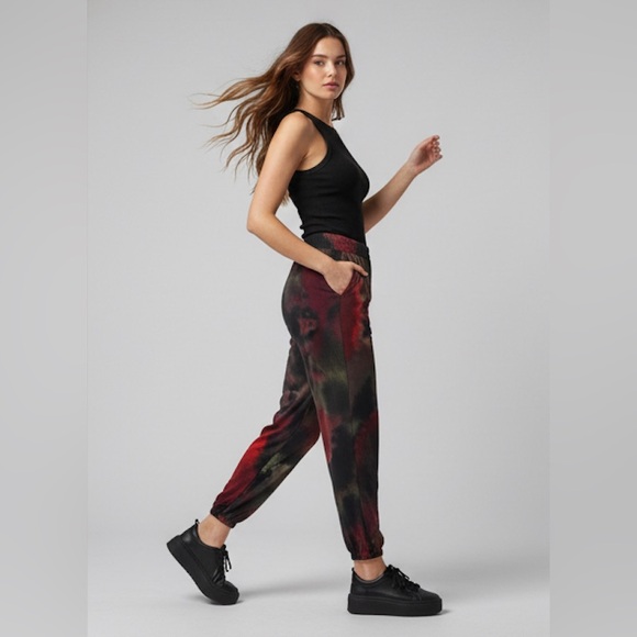 Desigual Mesh Tye Dye Carrot Pant - Picture 3 of 10